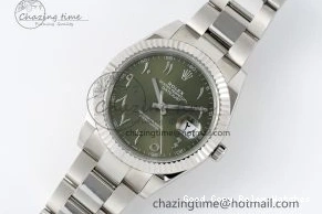 Good Copy Rolex Watches Green 41 V Oyster Steel VR3235 JDF Markers SS Dial Bracelet Sundust Arabic QuickDry DateJust 904L on 2238 0111